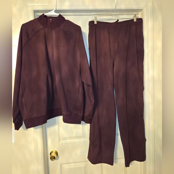 NWT Nike x SKIMS Matte Tricot Track Jacket & Side Snap Pants - Picture 5 of 15